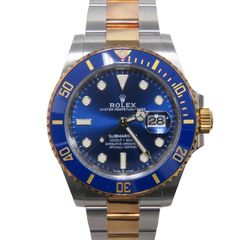 D-355 ROLEX (����å���) ���֥ޥ꡼�ʡ��ǥ��� �ӻ��� 126613LB �֥롼 SS/YG ���������� ��°�ʴ��� ��� ���Ź
