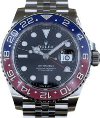 ROLEX (ロレックス) GMTマスターⅡ 126710BLNR ブラック SS 新品同様