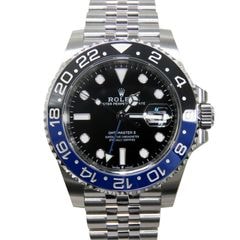 E-018 ROLEX (����å���) GMT�ޥ������� �ӻ��� 126710BLNR �֥�å� SS ����ӥ꡼ ̤Ĵ�� ��°�ʴ��� ����Ʊ�� ���Ź