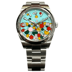 ROLEX(����å���)�������������ѡ��ڥ��奢��41��124300�� ����֥졼�����2���޷��ʡ����ΤΤߡ� ����� ��AF-462(����Ź)