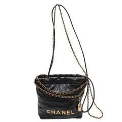 CHANEL (����ͥ�) ����ͥ�22 �ߥ� AS3980 �֥�å�(G���) ���㥤�ˡ������ե����� ���A E89 ���Ź