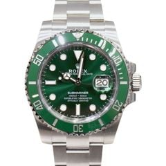 E-025 ROLEX (����å���) ���֥ޥ꡼�ʡ��ǥ��� �ӻ��� 116610LV ���꡼�� SS ���������� ̤Ĵ�� ��°�ʴ��� ̤���� ���Ź