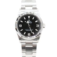 E-026 ROLEX (����å���) �������ץ����顼�� �ӻ��� 14270 �֥�å� SS ���������� ����� ���Ź