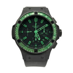 HUBLOT(���֥�) �ӥå��Х�(Big Bang All Black Green Carat) 301.CI.1190.GR.1922.ABG11 �֥�å�ʸ���� 2012ǯ1�� ����� UA-28 (����Ź)
