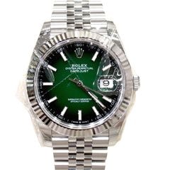 E-086 ROLEX (����å���) �ǥ��ȥ��㥹��41 �ӻ��� 126334 ���꡼�󥪥�֥� SS/WG ����ӥ꡼ ̤Ĵ�� ���� ̤���� ���Ź
