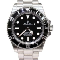 E-098 ROLEX (����å���) ���֥ޥ꡼�ʡ��Υ�ǥ��� �ӻ��� 124060 �֥�å� SS ���������� ���� ����Ʊ�� ���Ź