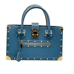 Louis Vuitton �ʥ륤�����ȥ�˥��ϥ� �ե��ӥ���� �ȡ��ȥХå� M91813 �֥롼 �����ȥ����� AF-532 ��¸�� �� �ޡ��������������֥�����(����Ź��
