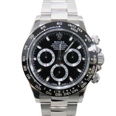 F-076 ROLEX (����å���) �����⥰��եǥ��ȥ� �ӻ��� 116500LN �֥�å� SS ���������� ��°�ʴ��� ��� ���Ź