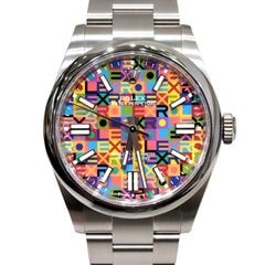 F-087 ROLEX (����å���) �����������ѡ��ڥ��奢��41 �ӻ��� 134300 ����ӥ꡼������� SS ���������� ��°�ʴ��� ̤���� ���Ź 