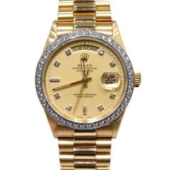 G-045 ROLEX (����å���) �ǥ��ǥ���36 �ӻ��� M18048 �����ѥ� 10P������ YG �����̵�� ���ΤΤ� ����������2��ͭ�� ����� ���Ź