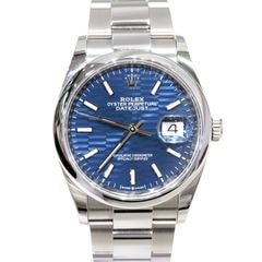 F-121 ROLEX (����å���) �ǥ��ȥ��㥹��36 �ӻ��� 126200 �֥롼 �ե롼�ƥåɥ������ SS ���������� ��°�ʴ��� ��� ���Ź  