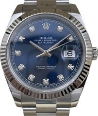 ROLEX (����å���)���ǥ��ȥ��㥹��41 126334 �֥饤�ȥ֥롼10PD OYS 2018ǯ2�� ������� ���� SA-412 ���ض�Ź