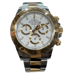 G-097 ROLEX (����å���) �����⥰��եǥ��ȥ� �ӻ��� 116523 �ۥ磻�ȡ�SS/YG ����� ���Ź 