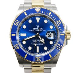 G-046 ROLEX (����å���) ���֥ޥ꡼�ʡ��ǥ��� �ӻ��� 126613LB �֥롼 SS/YG ���������� ��°�ʴ��� ��� ���Ź 