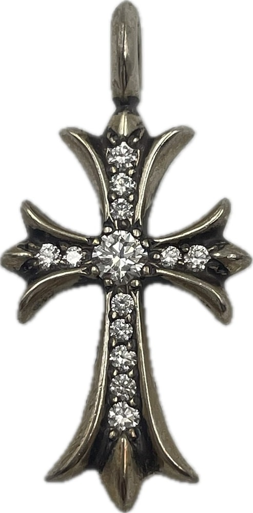 Chrome Hearts(クロムハーツ) タイニーCHクロスペンダントトップ SV925