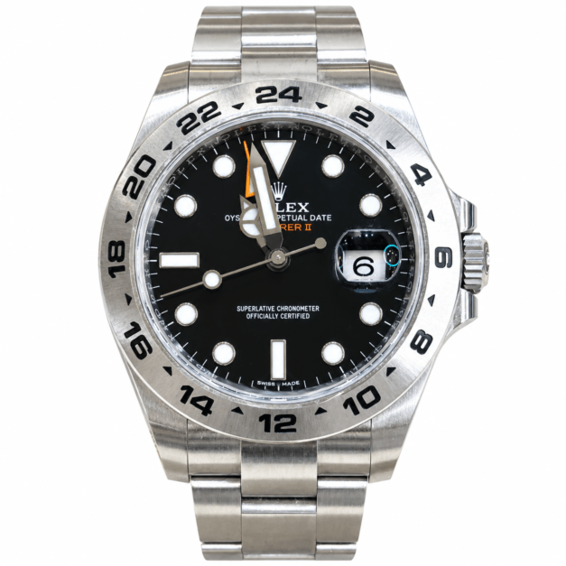 Rolex 「ロレックス・スポーツカー・シリーズ」 オフィシャル フラッグ ROLEX(ロレックス) エクスプローラーⅡ 216570 黒文字盤 2020年9月