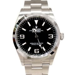 G-006 ROLEX (����å���) �������ץ����顼36 �ӻ��� 124270 �֥�å� SS ��°�ʴ��� ��� ���Ź