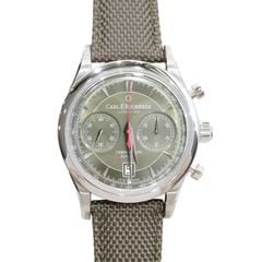 G-035 CARL F.BUCHERER (������ F.�֥إ�) �ޥͥ� �ե饤�Хå� �ӻ��� 00.10919.08.93.98 ���꡼�֥��꡼�� SS ��� ���Ź