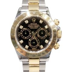 G-075 ROLEX (����å���) �����⥰��եǥ��ȥ� �ӻ��� 116523G �֥�å� 8P������ SS/YG ��� ���Ź