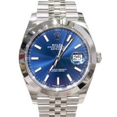 G-089 ROLEX (����å���) �ǥ��ȥ��㥹��41 �ӻ��� 126300 �֥饤�ȥ֥롼�С� SS ����ӥ꡼ ̤���� ���Ź