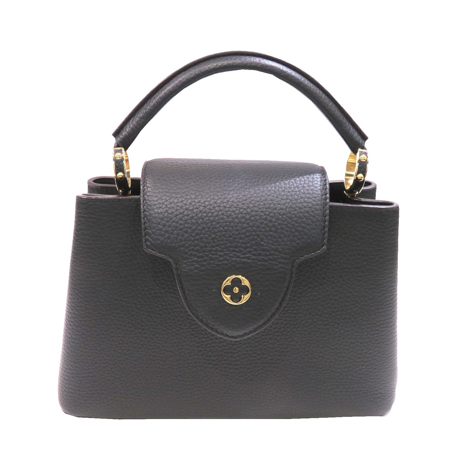 LOUIS VUITTON (�륤�����ȥ�) ���ץ�����BB  �ϥ�ɥХå� ���������Хå� M94755 �֥�å�(G���) �ȥ���쥶�� ���A Y19 ���Ź