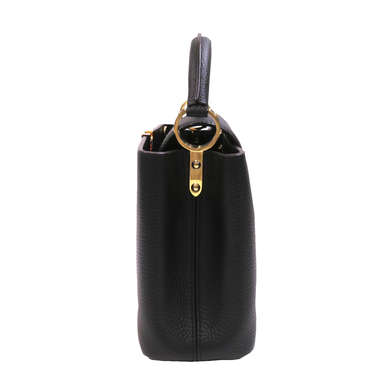 LOUIS VUITTON (�륤�����ȥ�) ���ץ�����BB  �ϥ�ɥХå� ���������Хå� M94755 �֥�å�(G���) �ȥ���쥶�� ���A Y19 ���Ź