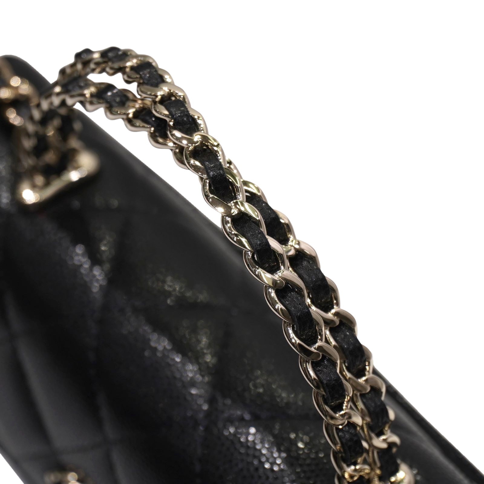 CHANEL(����ͥ�) �ޥȥ�å��ե��󥱡���(2way��������) AP3238 �֥�å�(SG���) ����ӥ������� ̤���� Z69 ���Ź