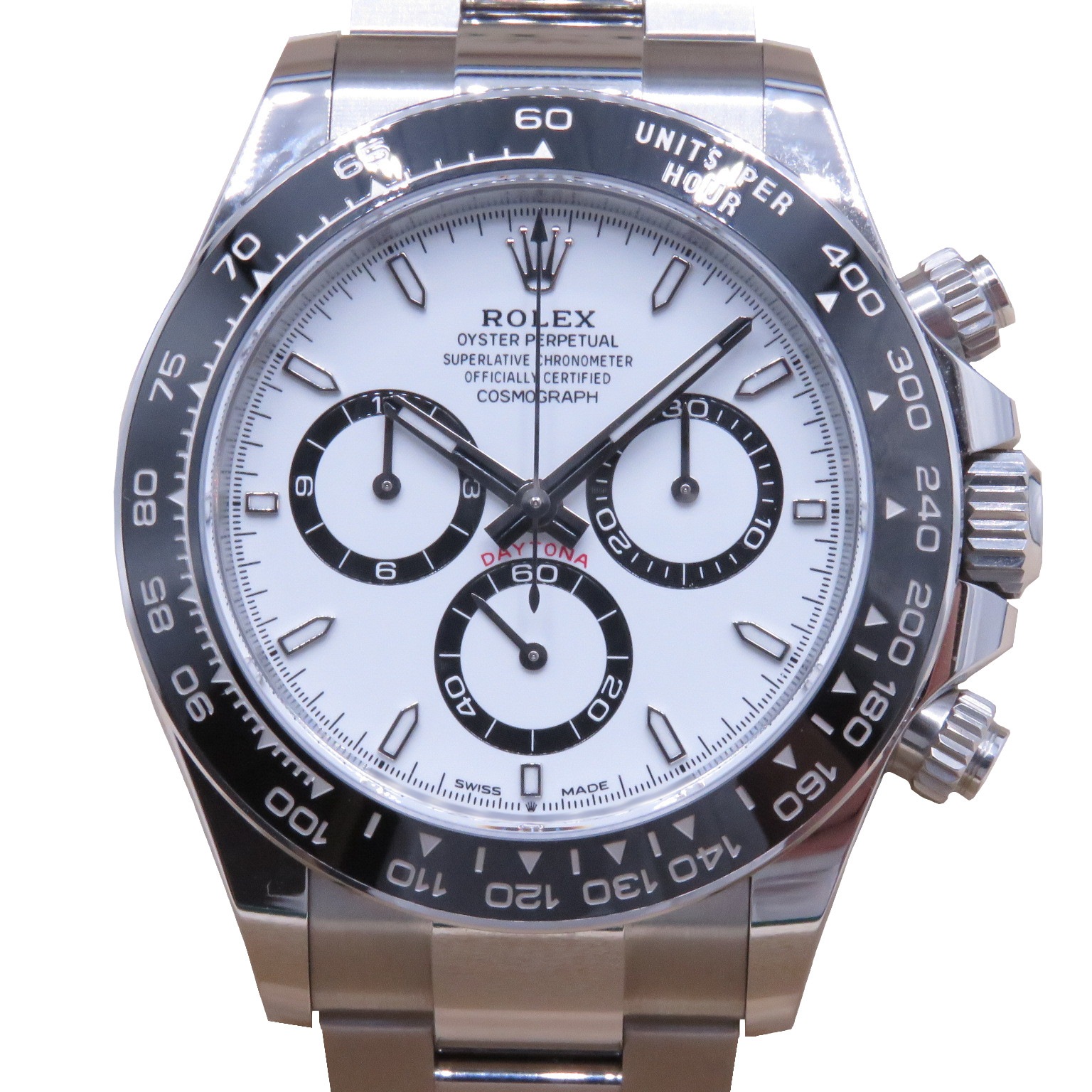ROLEX(ロレックス)/デイトナ/126500LN/ホワイト/2023.12月/コマ調有 