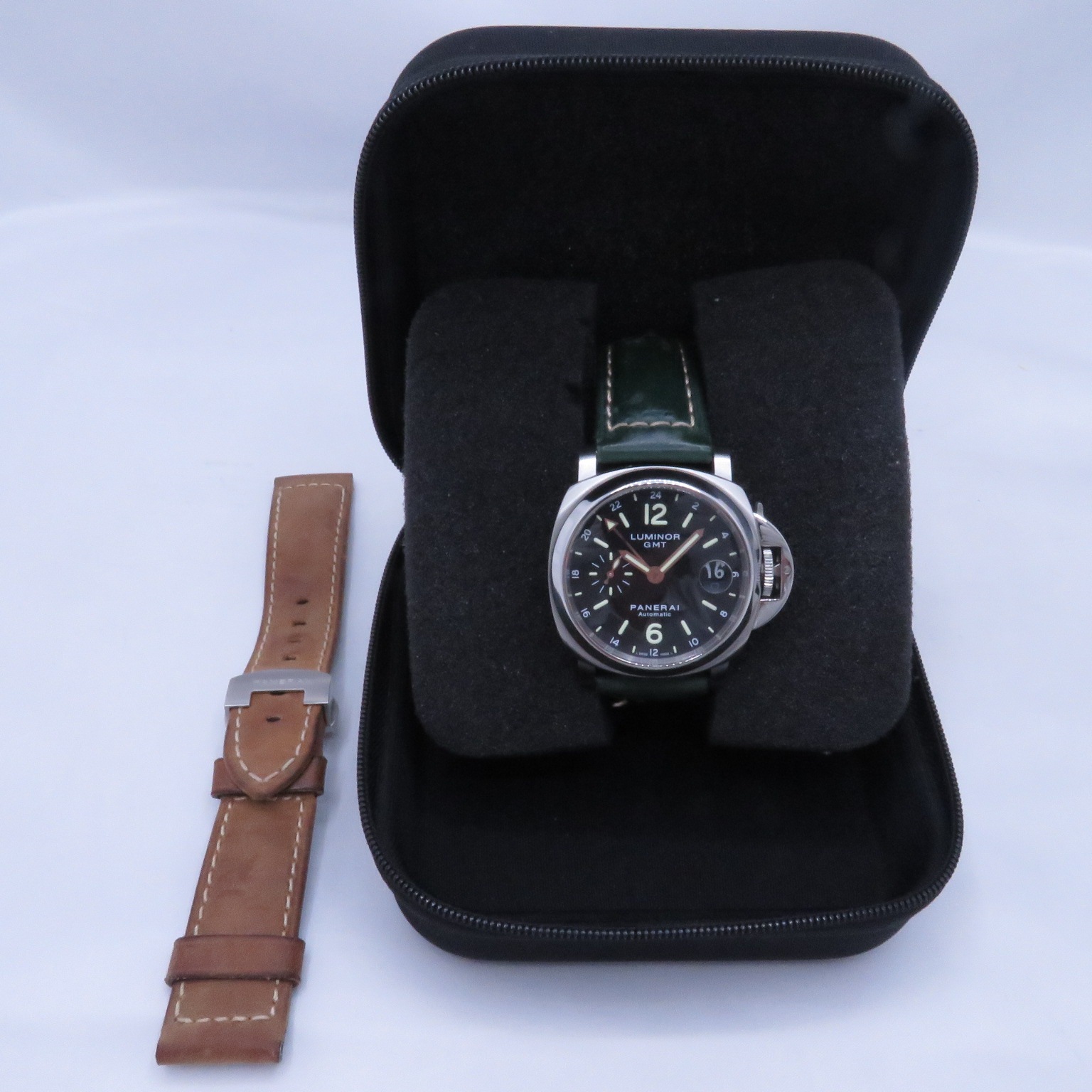 PANERAI(�ѥͥ饤)/��ߥΡ���ޥ꡼��GMT/PAM00244/�֥�å�/�����ץ٥��/���ΤΤ�/���A/NAC-672��̾�Ų�Ź��
