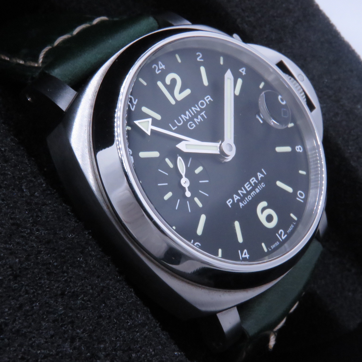 PANERAI(�ѥͥ饤)/��ߥΡ���ޥ꡼��GMT/PAM00244/�֥�å�/�����ץ٥��/���ΤΤ�/���A/NAC-672��̾�Ų�Ź��