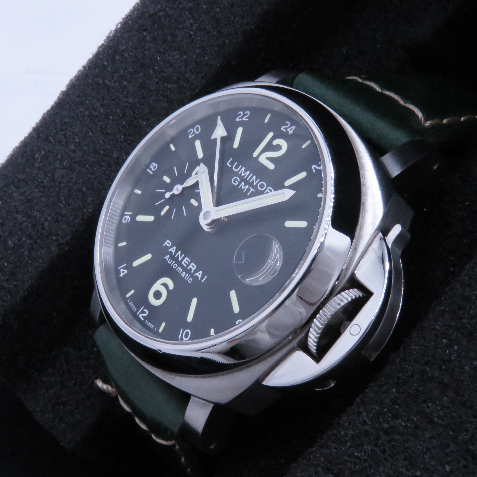 PANERAI(�ѥͥ饤)/��ߥΡ���ޥ꡼��GMT/PAM00244/�֥�å�/�����ץ٥��/���ΤΤ�/���A/NAC-672��̾�Ų�Ź��