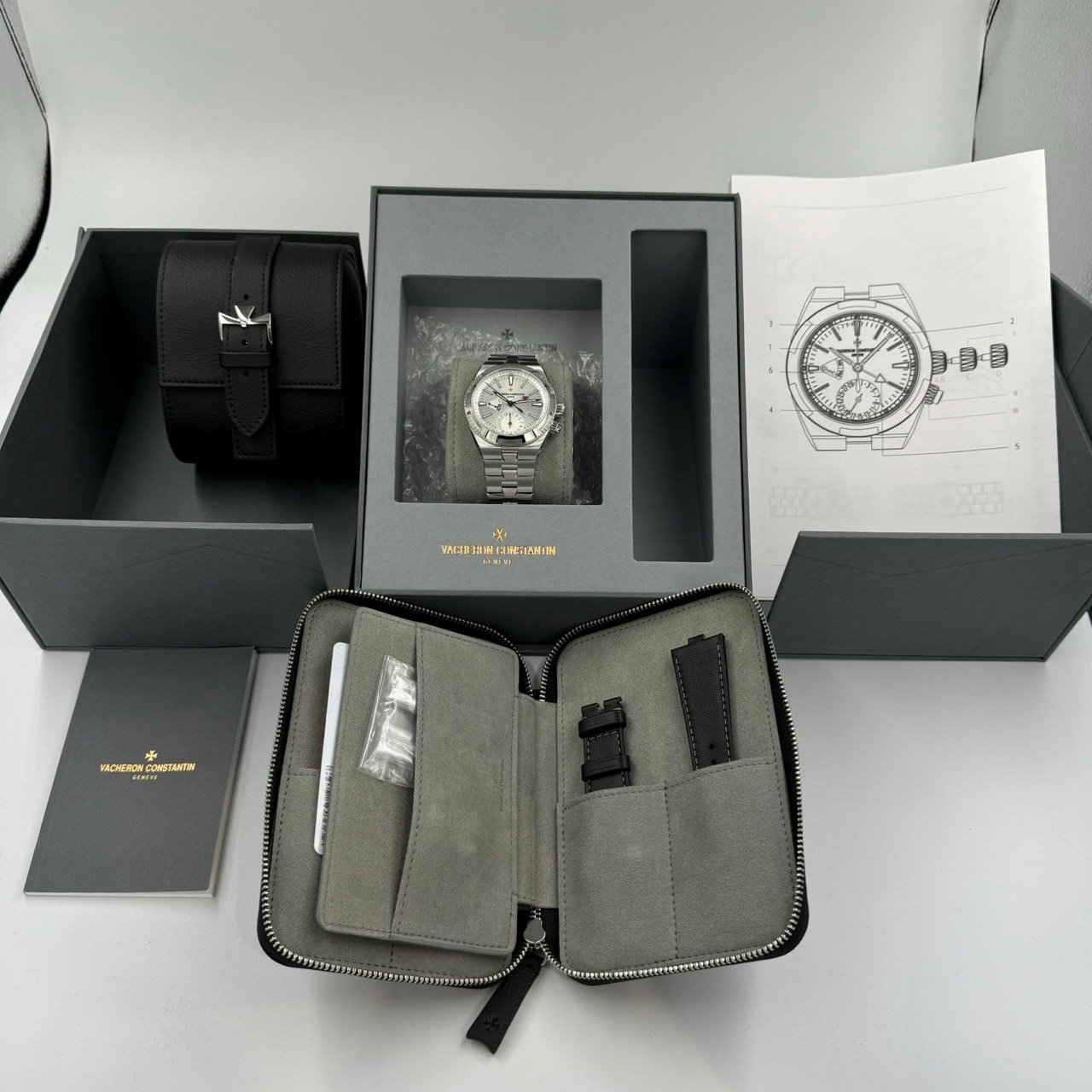 VACHERON CONSTANTIN(����������󥳥󥹥��󥿥�)���������������� �ǥ奢�륿���� 7920V/210A-B333 ����С� ̤���� ���ض�Ź CAT-228