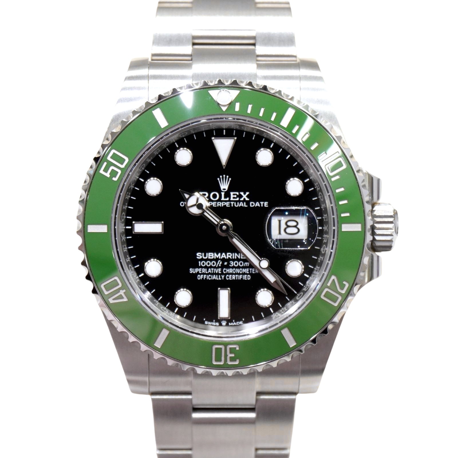 ROLEX (����å���) ���֥ޥ꡼�ʡ��ǥ��� �ӻ��� 126610LV �֥�å� SS ���������� ̤Ĵ�� ��°�ʴ��� ����Ʊ�� Z-224 ���Ź