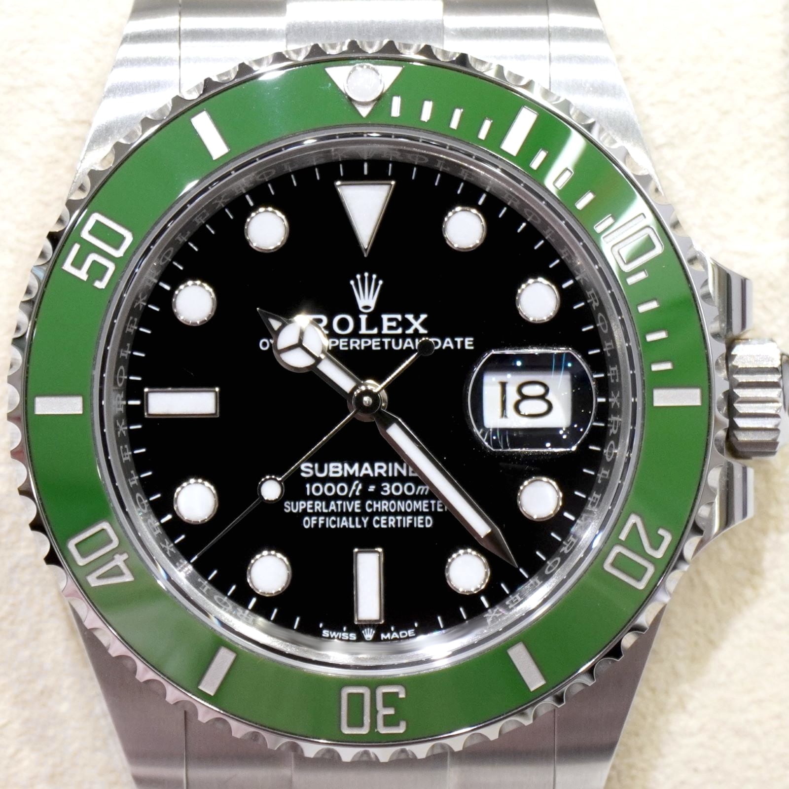 ROLEX (����å���) ���֥ޥ꡼�ʡ��ǥ��� �ӻ��� 126610LV �֥�å� SS ���������� ̤Ĵ�� ��°�ʴ��� ����Ʊ�� Z-224 ���Ź