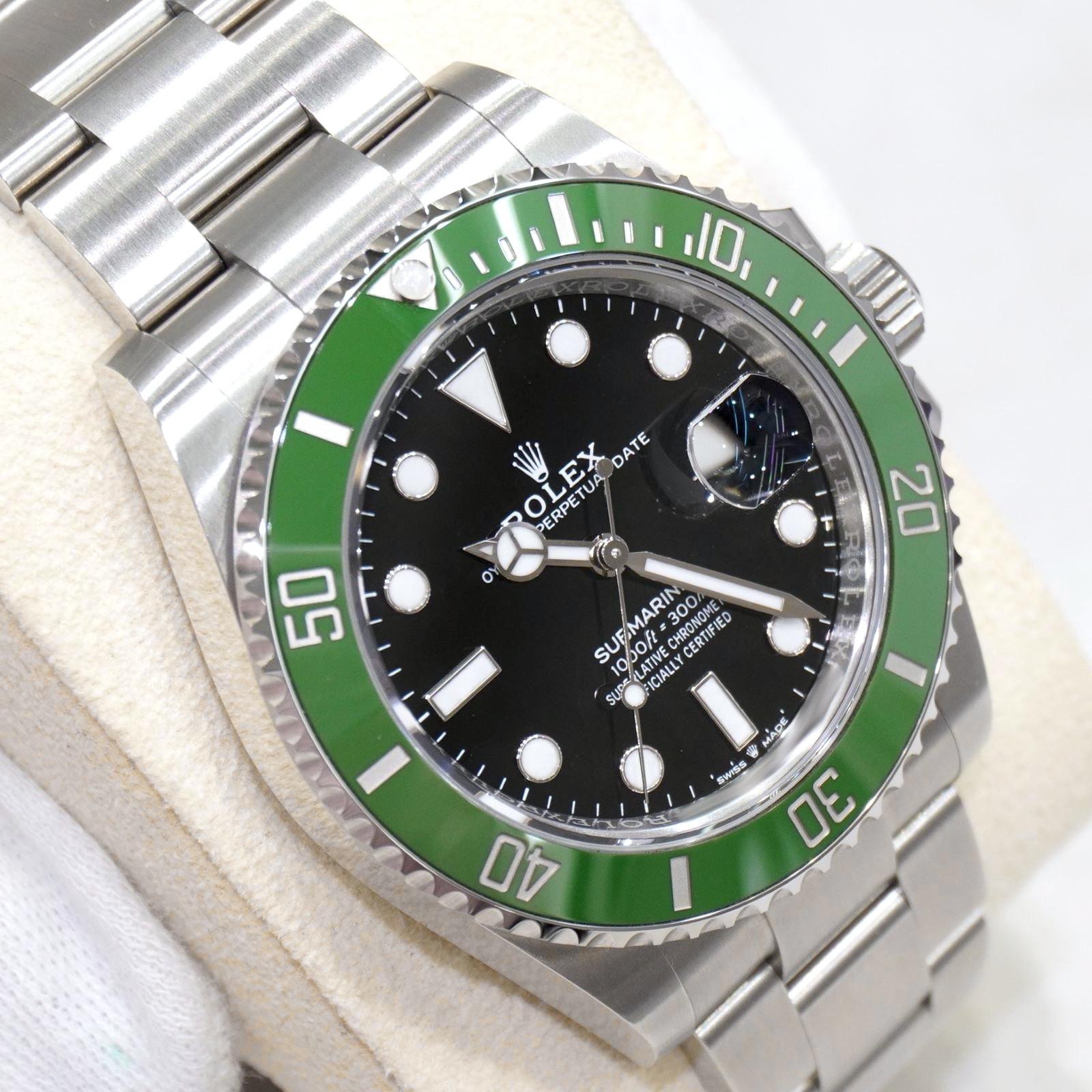 ROLEX (����å���) ���֥ޥ꡼�ʡ��ǥ��� �ӻ��� 126610LV �֥�å� SS ���������� ̤Ĵ�� ��°�ʴ��� ����Ʊ�� Z-224 ���Ź