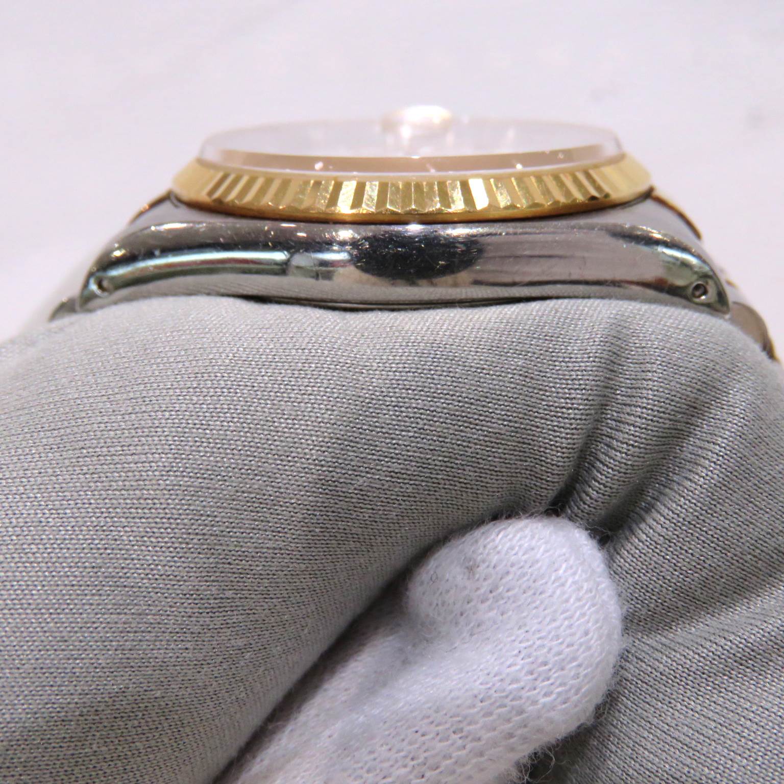 ROLEX (����å���) �ǥ��ȥ��㥹��36 �ӻ��� 16233 �ۥ磻�ȥ����ޥ� SS/WG �����̵��(X��) ���ΤΤ� ���A A-267 ���Ź
