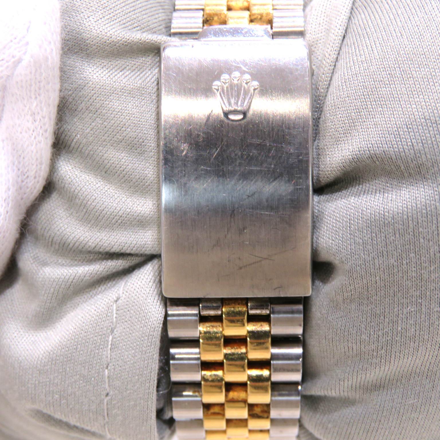 ROLEX (����å���) �ǥ��ȥ��㥹��36 �ӻ��� 16233 �ۥ磻�ȥ����ޥ� SS/WG �����̵��(X��) ���ΤΤ� ���A A-267 ���Ź