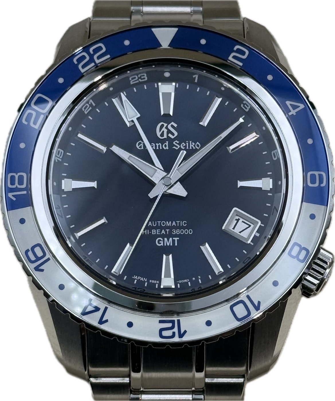 GRAND SEIKO(�����ɥ�������) �ᥫ�˥���ϥ��ӡ��� 36000 GMT SBGJ237 �ߥåɥʥ��ȥ֥롼 ������� ���ض�Ź ST-277