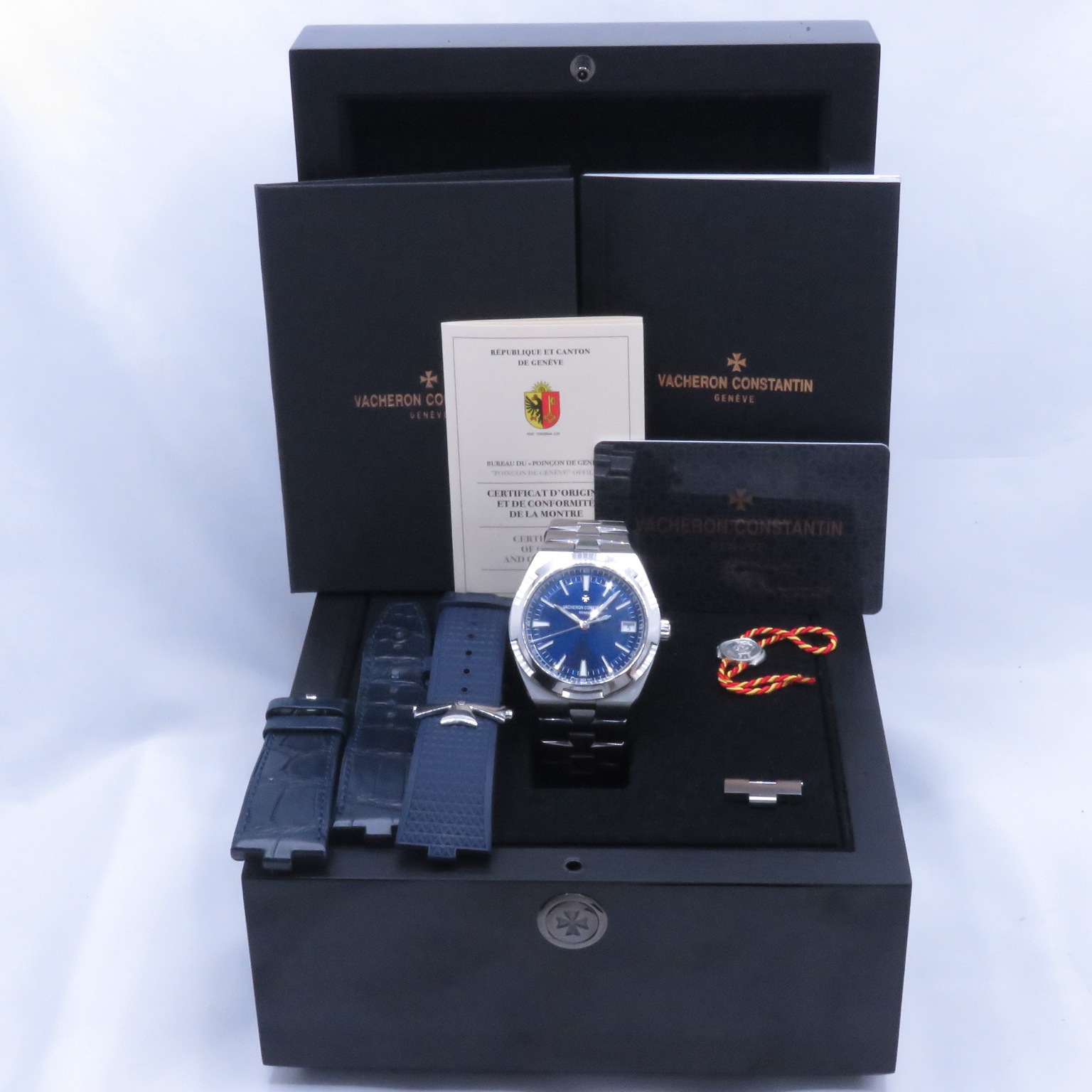 VACHERON CONSTANTIN(����������󥳥󥹥��󥿥�)/����������������/4500V/110A-B128/�֥롼/2021ǯ2��/�������/NAC-438(̾�Ų�Ź)