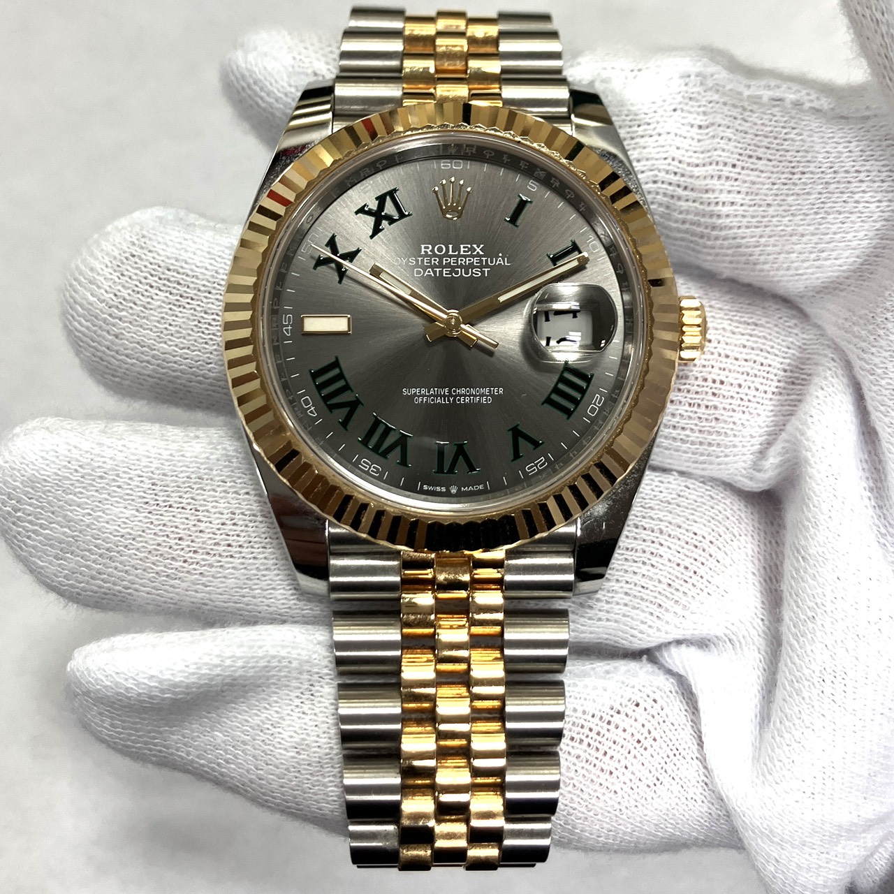 ROLEX(����å���) �ǥ��ȥ��㥹��41��126333��������ʡ�AF-127������Ź��