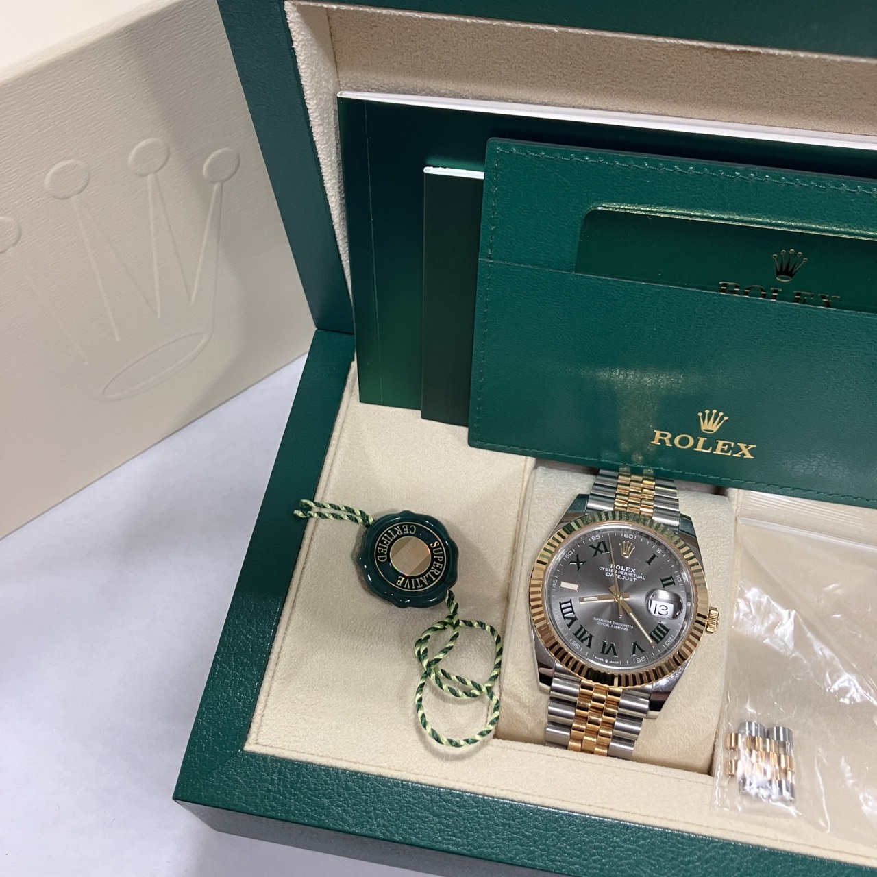 ROLEX(����å���) �ǥ��ȥ��㥹��41��126333��������ʡ�AF-127������Ź��