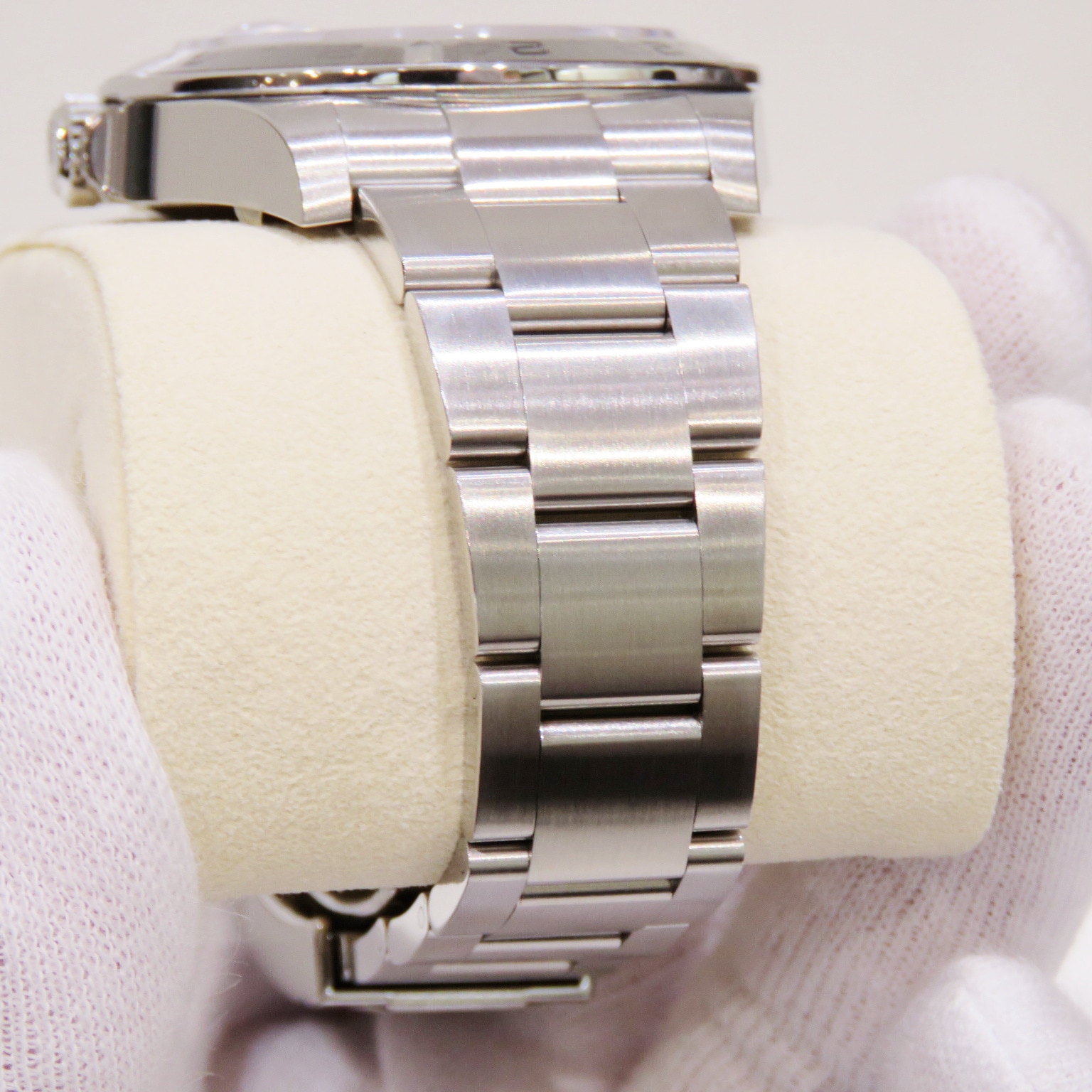 E-041 ROLEX (����å���) �������ץ����顼�� �ӻ��� 216570 �ۥ磻�� SS ���������� ̤Ĵ�� ���ҷ��� ̤����(QR��) ���Ź