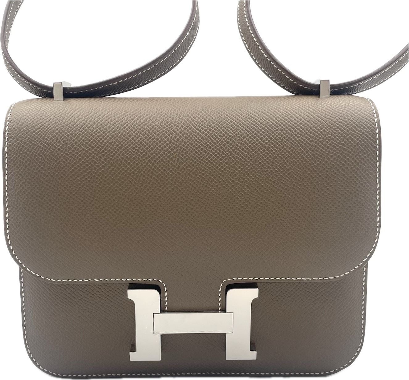 HERMES (エルメス) コンスタンスミニ エトゥープ エプソン S金具 G刻印