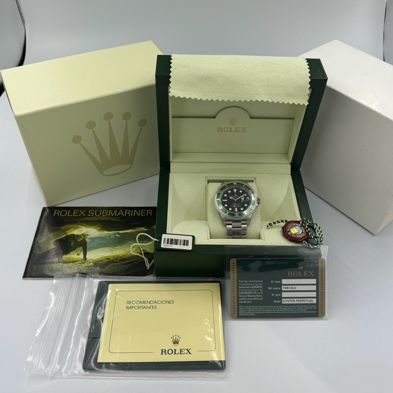ROLEX(å)֥ޥ꡼ 16610LV ֥å Ʊ ضŹ CAT-171