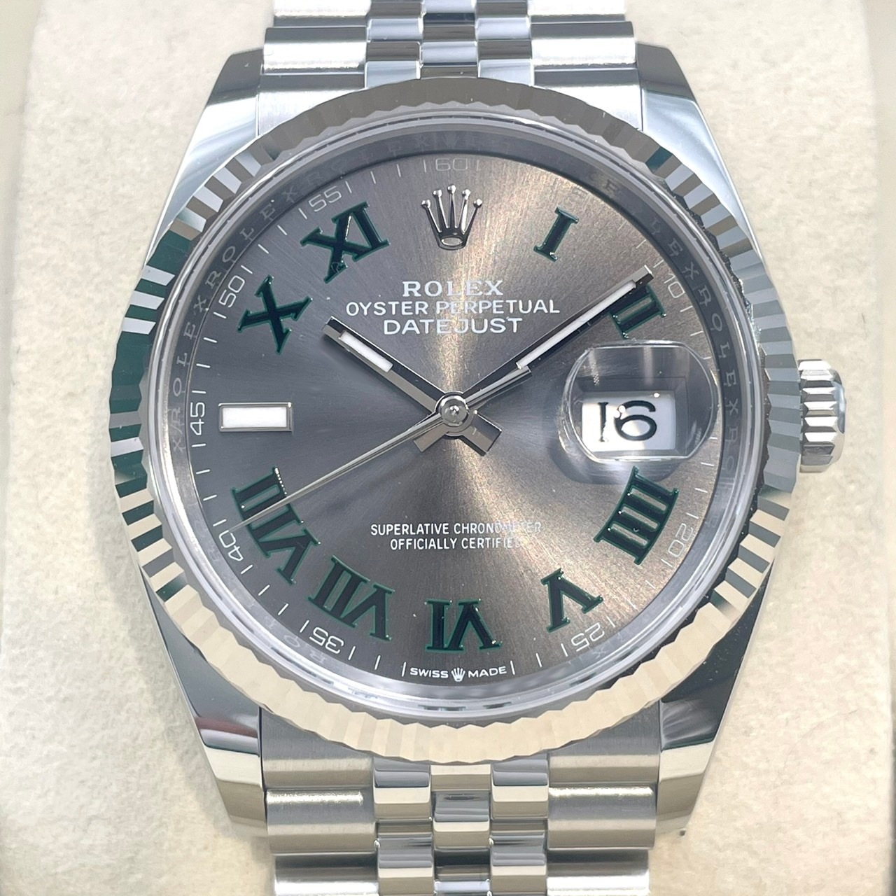 ROLEX(����å���) �ǥ��ȥ��㥹��36 126234 ���졼�ȥ����� ����ӥ꡼ 2025ǯ4�� ̤���� ���� ST-820 ���ض�Ź