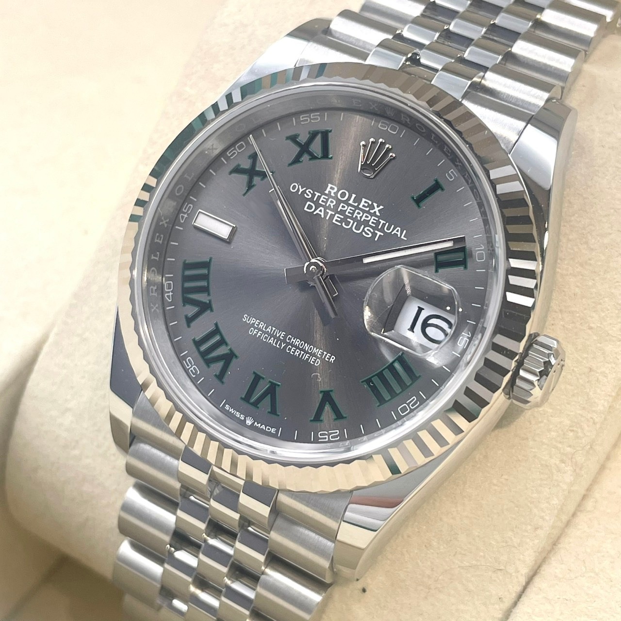 ROLEX(����å���) �ǥ��ȥ��㥹��36 126234 ���졼�ȥ����� ����ӥ꡼ 2025ǯ4�� ̤���� ���� ST-820 ���ض�Ź