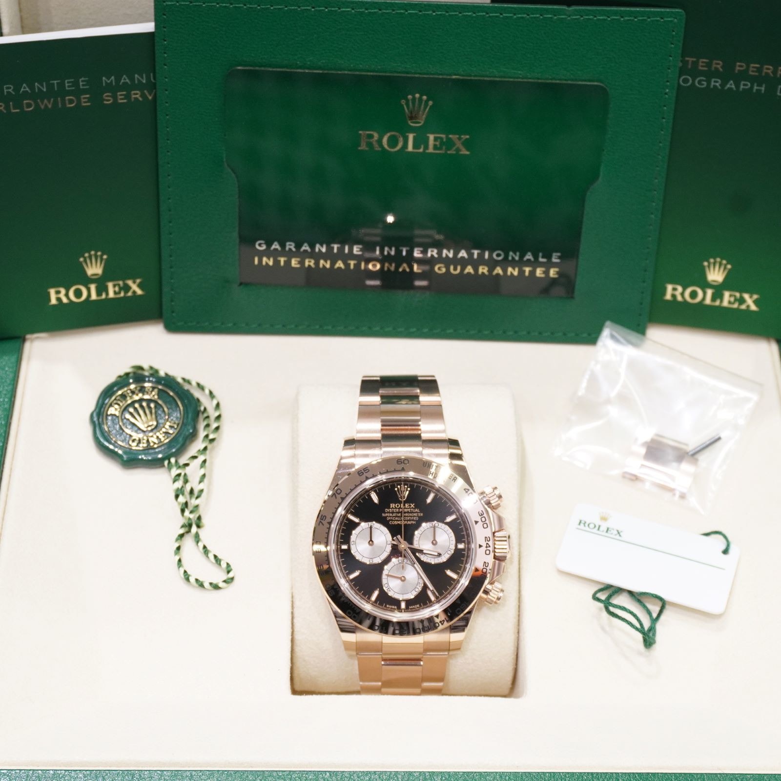 C-253 ROLEX (����å���) �����⥰��եǥ��ȥ� �ӻ��� 126505 �֥�å�&��������� ERG ��°�ʴ��� ̤���� ���Ź