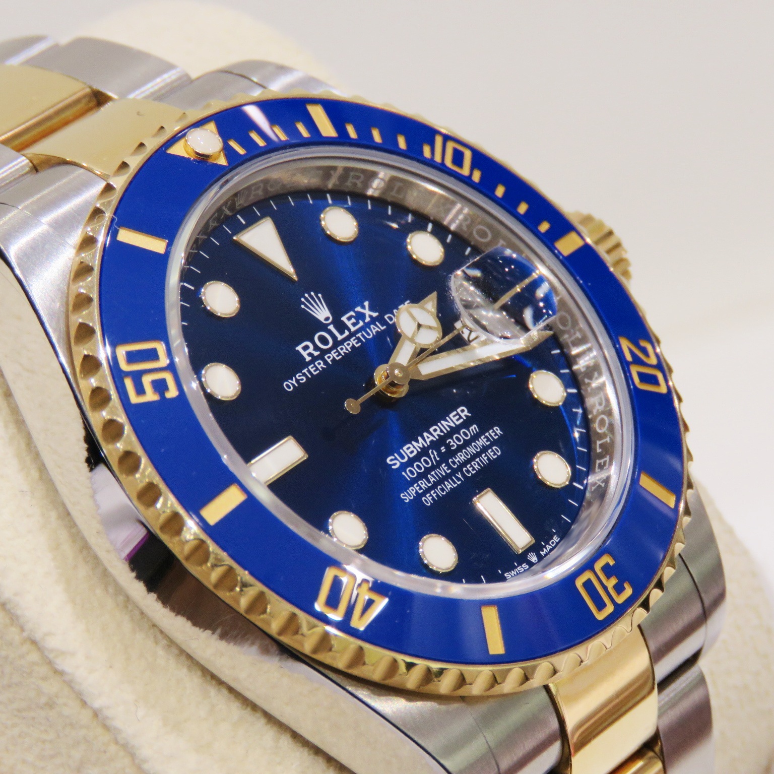 C-190 ROLEX (����å���) ���֥ޥ꡼�ʡ��ǥ��� �ӻ��� 126613LB �֥롼 SS/YG ���������� ��°�ʴ��� ��� ���Ź