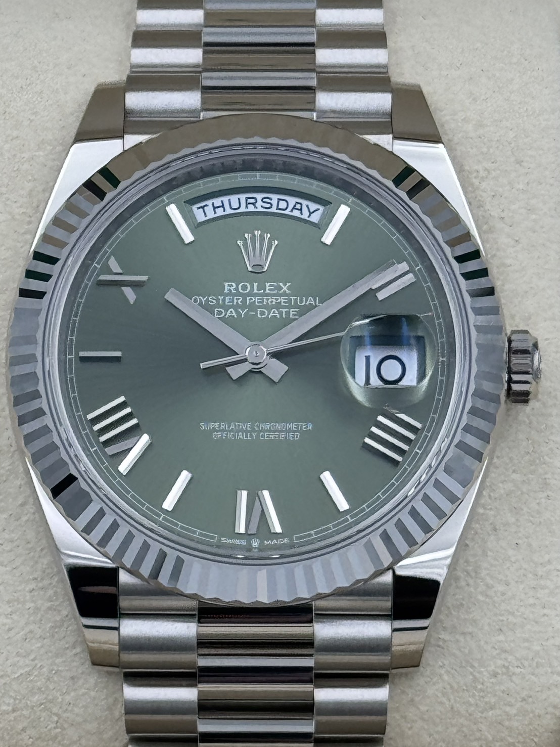 ROLEX (����å���) �ǥ��ǥ���40 228239 ���꡼�֥��꡼�� WG ������� ���ض�Ź CAT-517