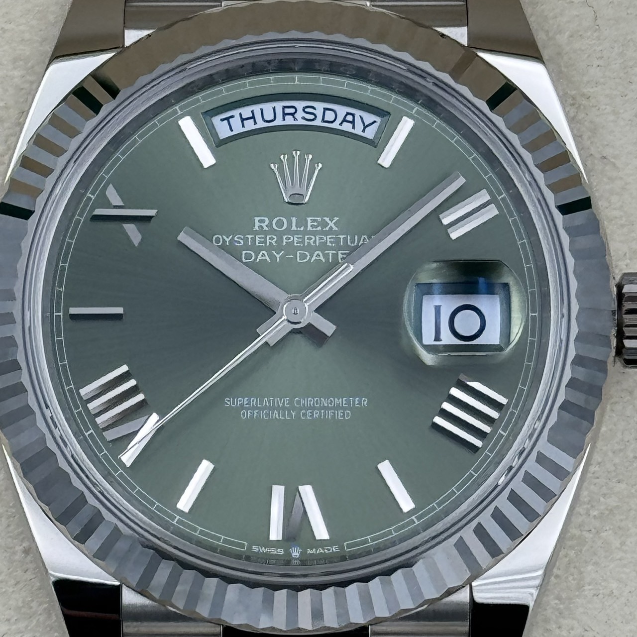 ROLEX (����å���) �ǥ��ǥ���40 228239 ���꡼�֥��꡼�� WG ������� ���ض�Ź CAT-517